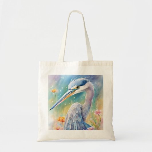 Blaue Herde von Rainbow Birds 2 Tragetasche (Vorne)