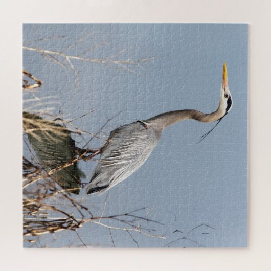 Blaue Heron- und Feuchtgebiete in den westlichen H Puzzle (Horizontal)