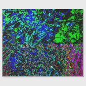 Blaue Herrlichkeitstextur Geschenkpapier,Blau hell Geschenkpapier (Flach)