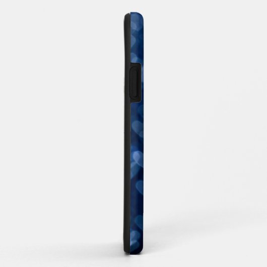 blaue Herzen Case-Mate iPhone Hülle (Hinten/Rechts)