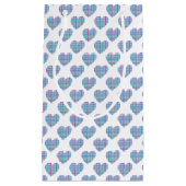 Blaue Herzen Kleine Geschenktüte (Vorderseite)