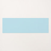 Blaue Herzen mit benutzerdefiniertem Text Yogamatte (Rückseite (Horizontal))