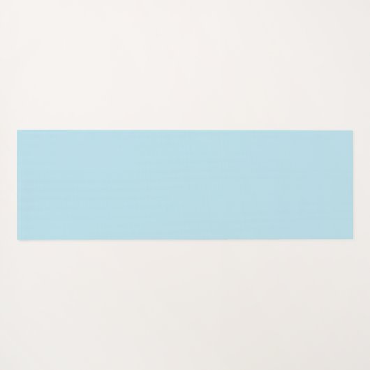 Blaue Herzen mit benutzerdefiniertem Text Yogamatte (Rückseite (Horizontal))