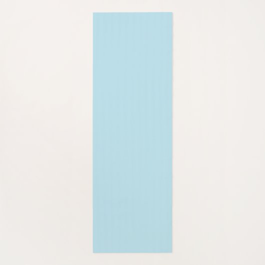 Blaue Herzen mit benutzerdefiniertem Text Yogamatte (Rückseite)