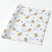 Blaue Herzen mit Teddy Bears