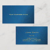 Blaue Hightech- Leiterplatte-Visitenkarte Visitenkarte (Vorne/Hinten)