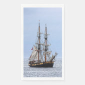 Blaue Himmel auf dem Wasserboot Serviette (Vorderseite)