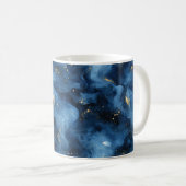 Blaue Himmel Galaxie   Kaffeetasse (VorderseiteRechts)