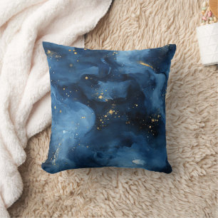 Blaue Himmel Galaxie   Kissen