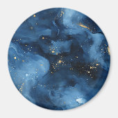 Blaue Himmel Galaxie Magnet (Vorne)