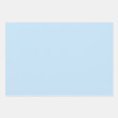 Blaue Himmel Geschenkpapier Set (Vorderseite)