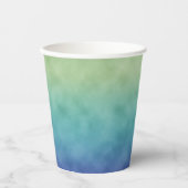 Blaue Himmel Pappbecher (Vorderseite)