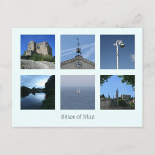 Blaue Himmel Postkarte