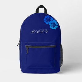 Blaue Himmel Sterne Bedruckter Rucksack