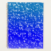 Blaue Himmel Sterne Planer (Vorderseite)