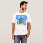 Blaue Himmel T-Shirt (Vorne ganz)