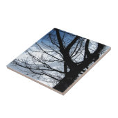 Blaue Himmel und Alte Bäume Kunst Fliese (Seite)