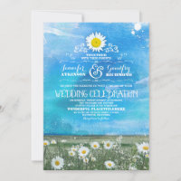 Blaue Himmel und Sommerwiese laden zur Hochzeit ei