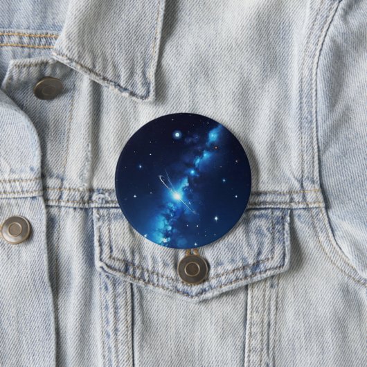 Blaue Himmelsgalaxie Button (Beispiel)