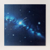 Blaue Himmelsgalaxie Puzzle (Horizontal)