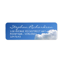 Blaue Himmelswolken