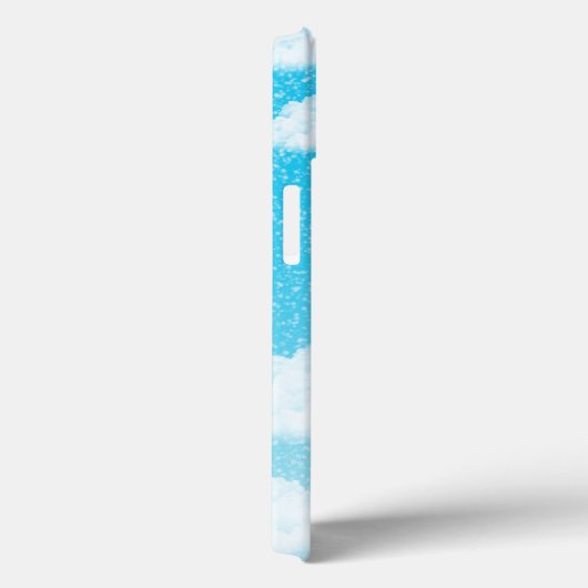 Blaue Himmelswolken Personalisiert Case-Mate iPhone Hülle (Rückseite / Rechts)