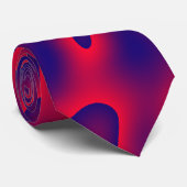 Blaue Hitze-Krawatte Krawatte (Gerollt)