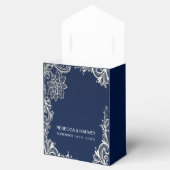 Blaue Hochzeit am Strand Geschenkschachtel (Geöffnet)