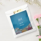 Blaue Hochzeit am Strand Geschenktütchen (Versiegelt)