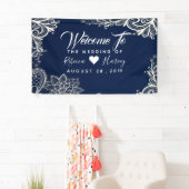 Blaue Hochzeit der Marine Banner (Insitu)