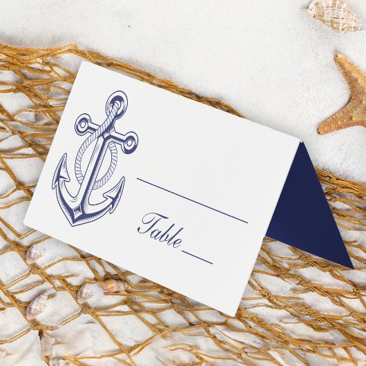 Blaue Hochzeit der Nautic Anchor Sailor Ocean Navy