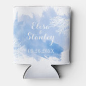 Blaue Hochzeit des Korallenriffs Dosenkühler (Vorderseite)