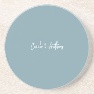 Blaue Hochzeit Getränkeuntersetzer