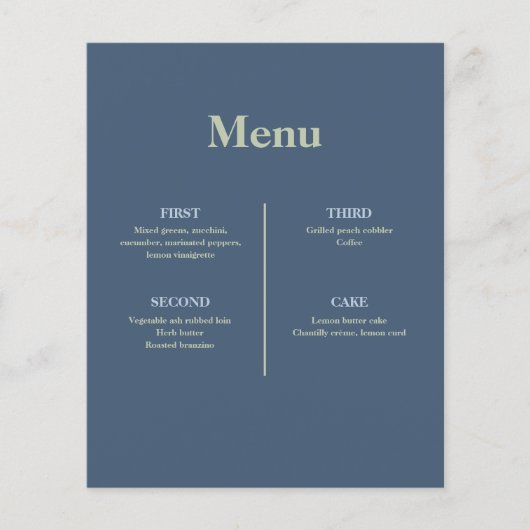 Blaue Hochzeit mit Latticework-Muster (Vorderseite)