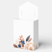 Blaue Hochzeitsfeier Geschenkschachtel (Geöffnet)