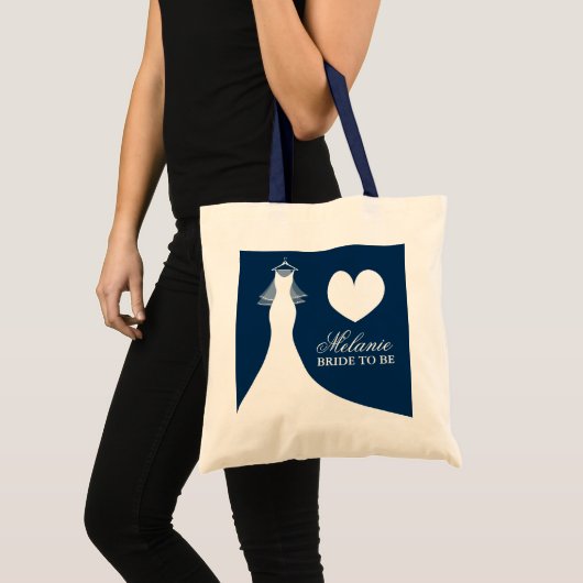 Blaue Hochzeitskleider Tasche für Braut (Vorderseite (Produkt))