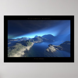 blaue Hoffnung Poster