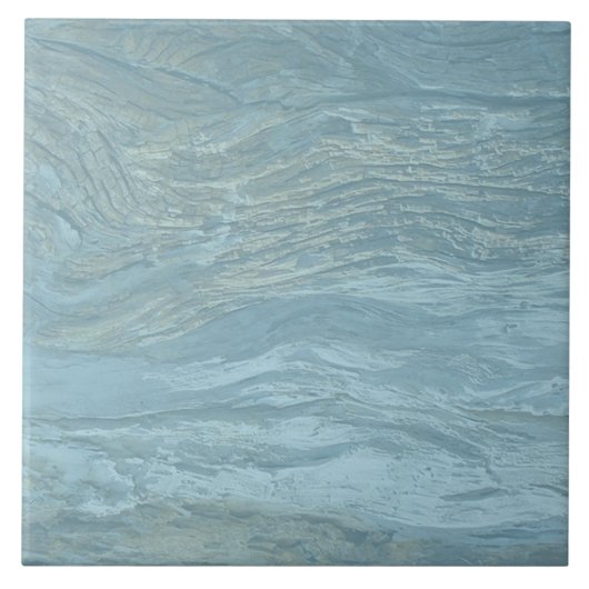 Blaue hölzerne Beschaffenheits-Keramik-Fliese Fliese (Vorderseite)