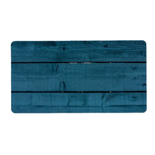 Blaue Holzplanken (Vorne)