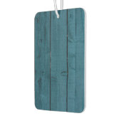Blaue Holzplanken Autolufterfrischer (Links)