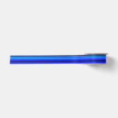 Blaue horizontale Streifen Satinband (Vorderseite)