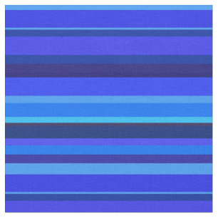 Blaue horizontale Streifen Stoff