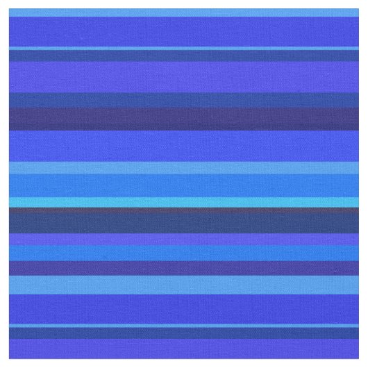 Blaue horizontale Streifen Stoff (Nahaufnahme)
