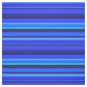 Blaue horizontale Streifen Stoff (Muster)