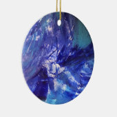 Blaue Horizonte " Keramik Ornament (Rechts)