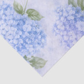 Blaue Hortensien-Blüten Seidenpapier (Detail)