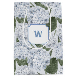 Blaue Hortensien-Gartenblumen  Mittlere Geschenktüte
