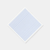 Blaue Hortensien-Muster Wasserfarbe-Floral-Botanik Serviette (Ecke)