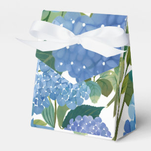 Blaue Hortensien   Schöne Blumen Geschenkschachtel