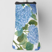 Blaue Hortensien | Schöner blühender Strauch Golf Headcover (Rotieren 90)